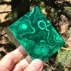 Orbed Malachite Jewelry Box