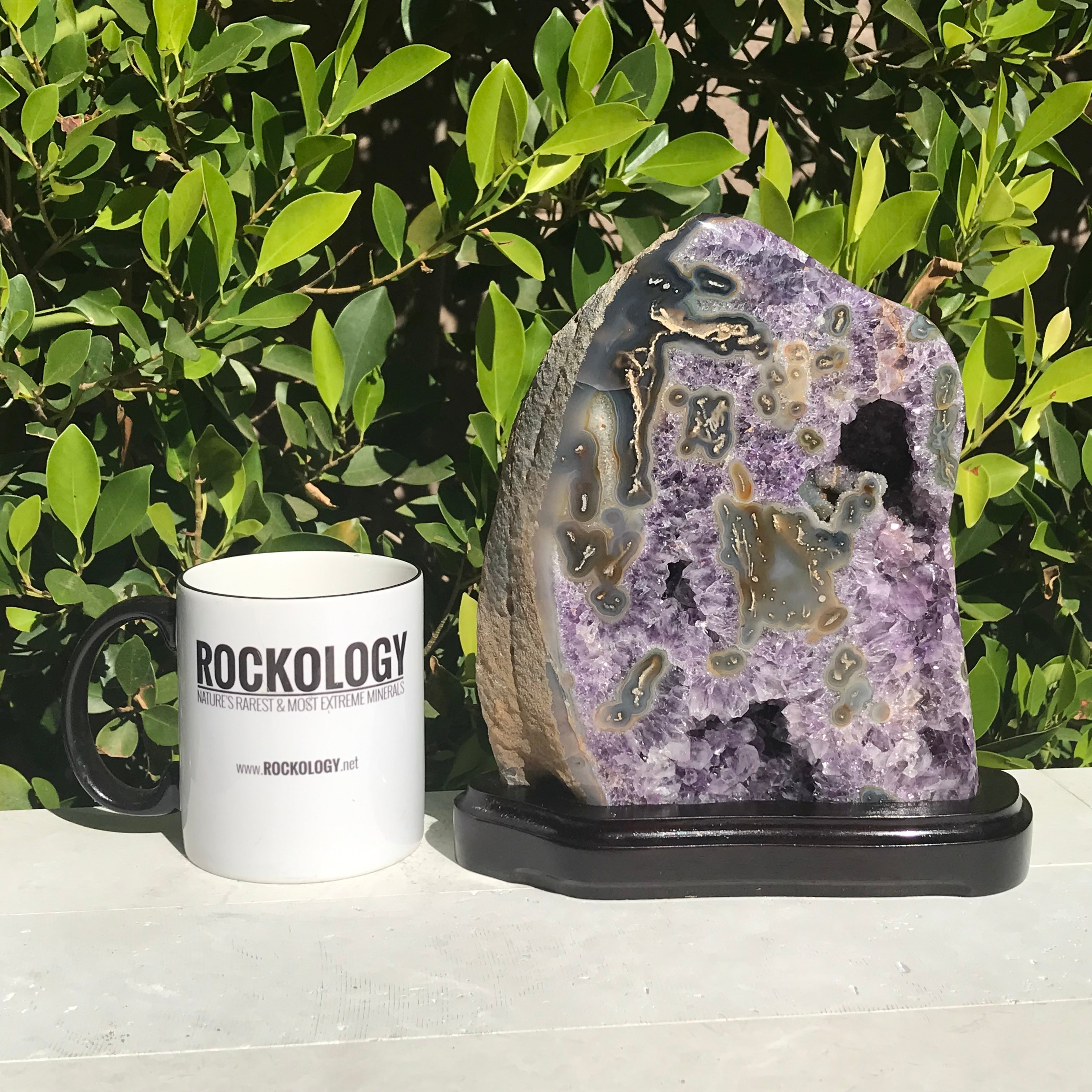 Polished Uruguayan Amethyst Freeform