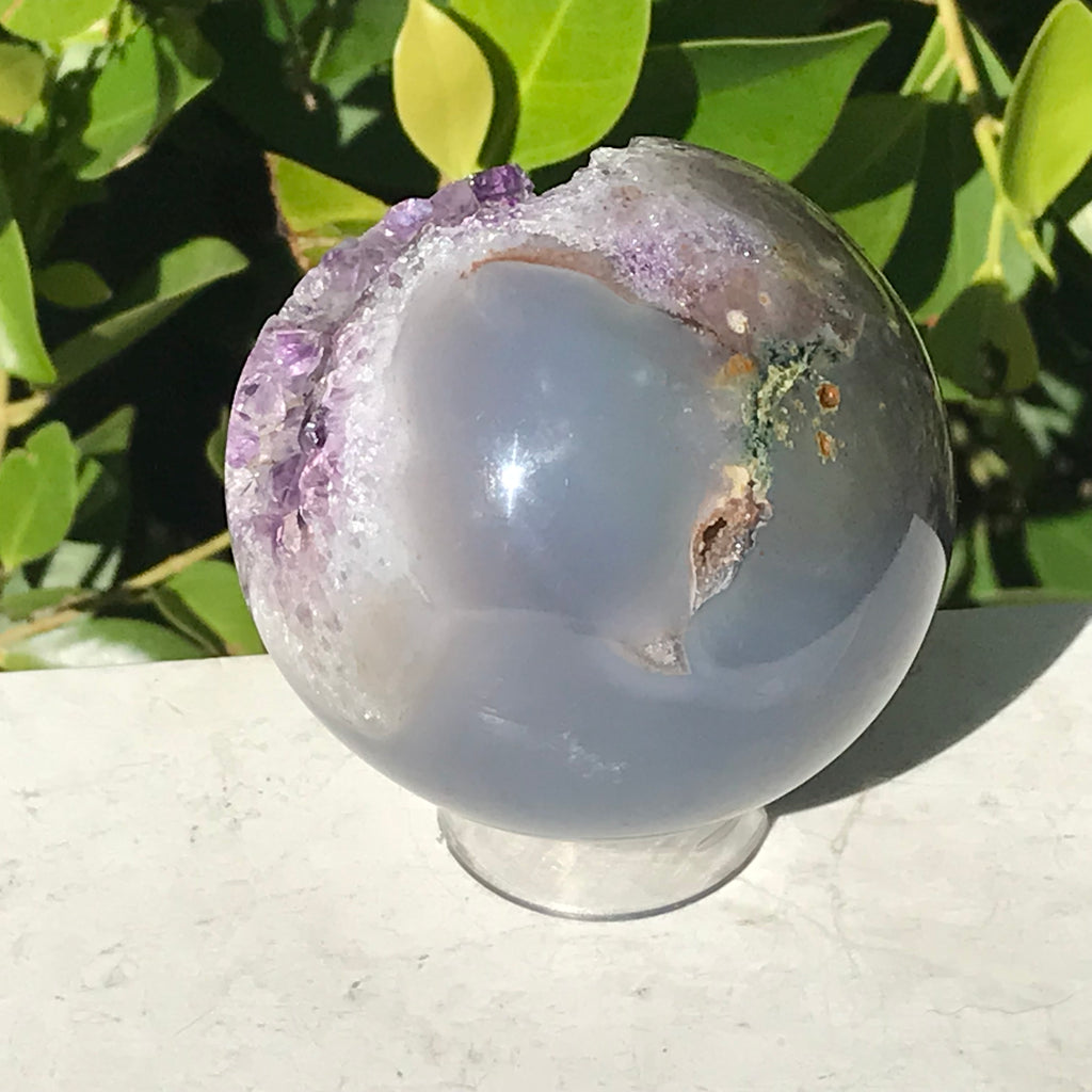 Amethyst Geode Sphere