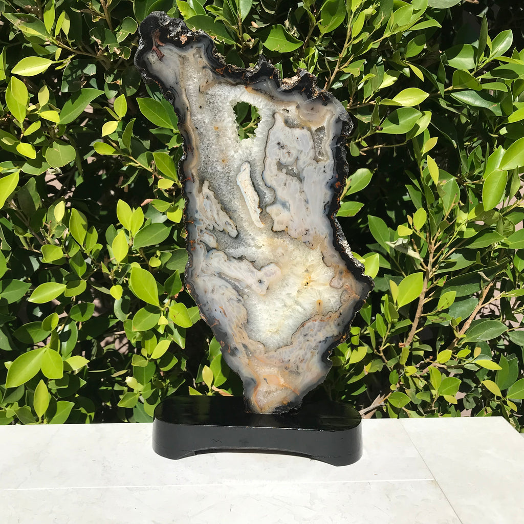 Waves of Agate Slice