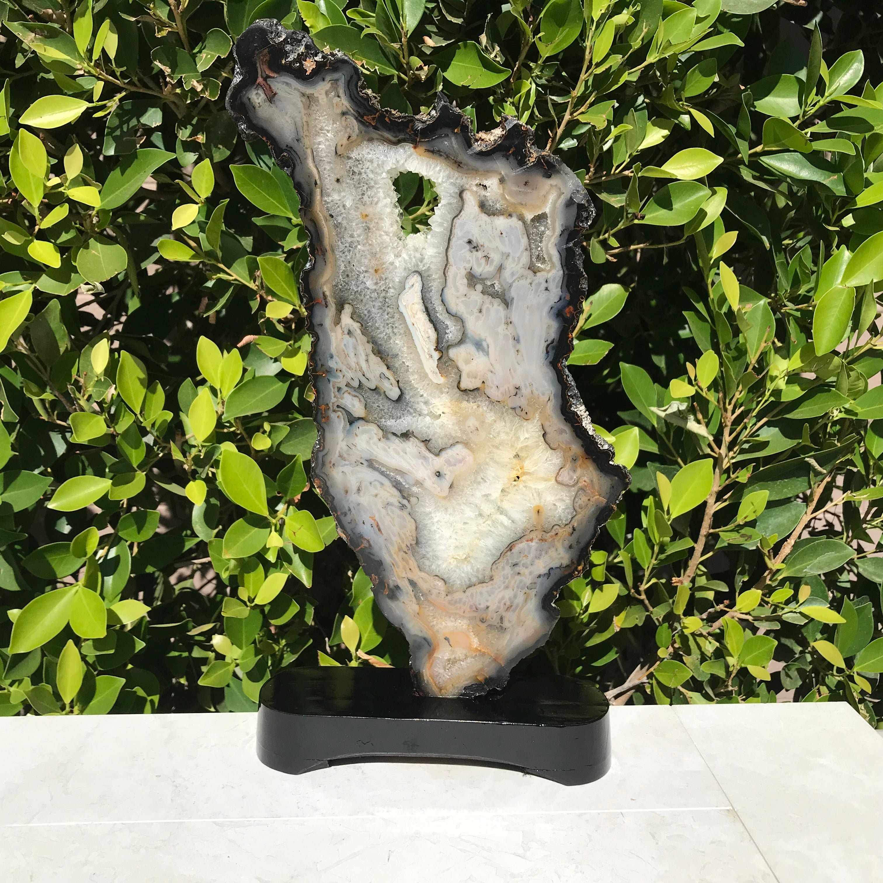Waves of Agate Slice