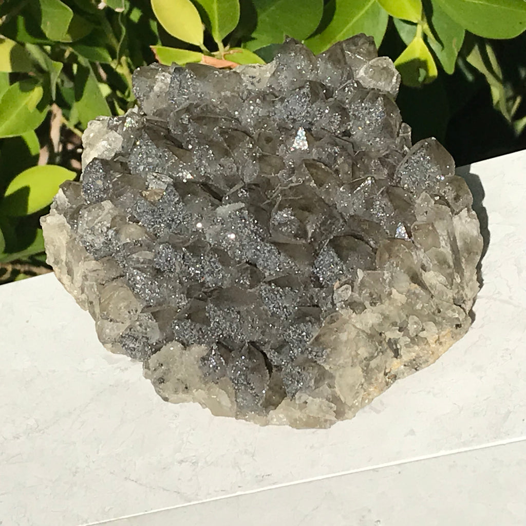 Sparkling Pine Cone Quartz Cluster