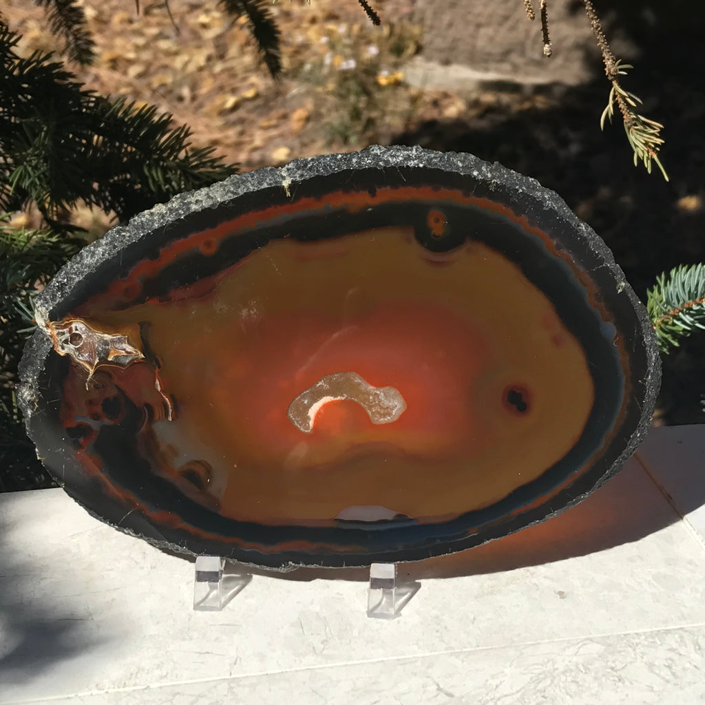 Dramatic Agate Slice