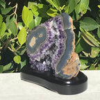 Blue Agate Eyed Amethyst Freeform