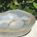 Pastel Banded Agate Bowl