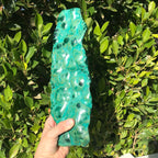 Polished Malachite/Chrysocolla Plate
