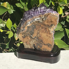 Amethyst Cluster with Magnifient Stalactite Eye