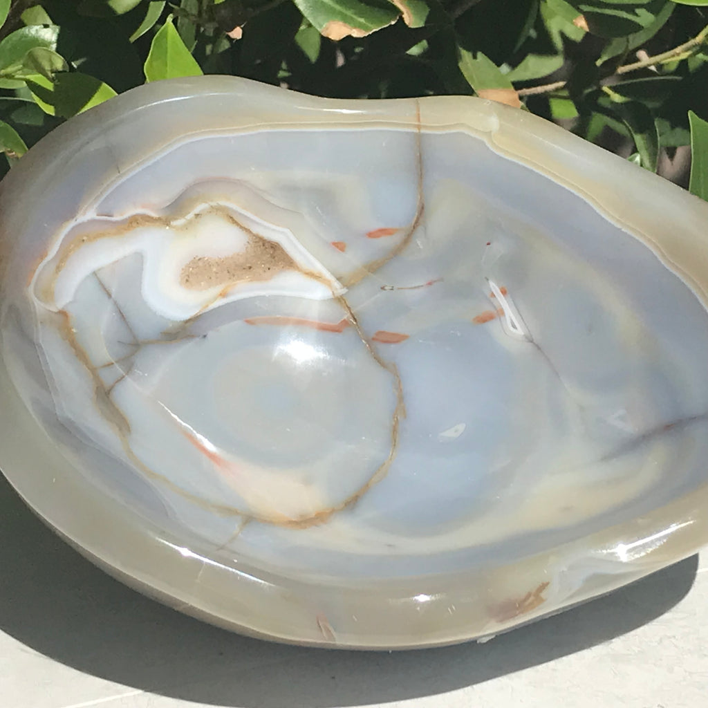 Pastel Banded Agate Bowl