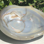 Pastel Banded Agate Bowl