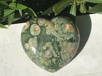 Speckled Rainforest Jasper Heart
