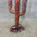 Standing Splash Copper Saguaro Cacti
