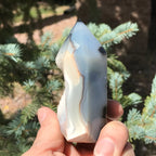 Black Banded Agate Obelisk