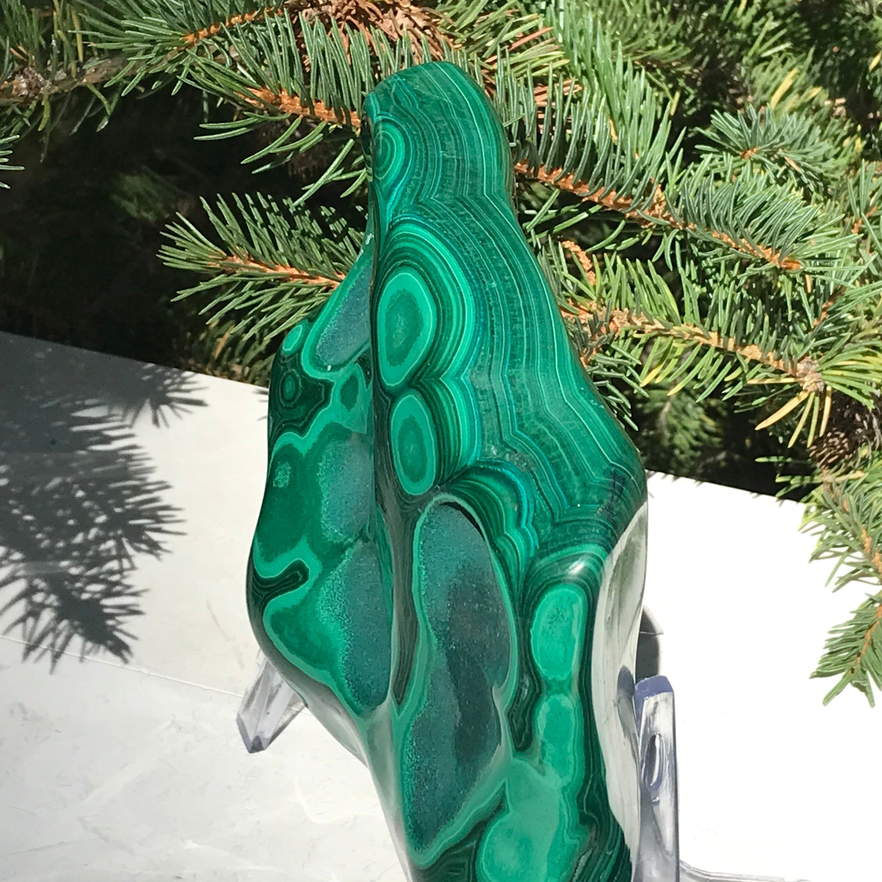 Cratered Malachite