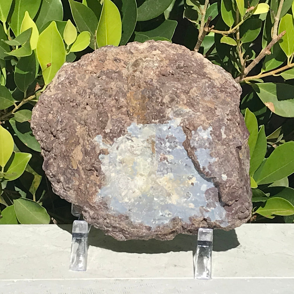 Microcrystalline Quartz Filled Dugway Geode