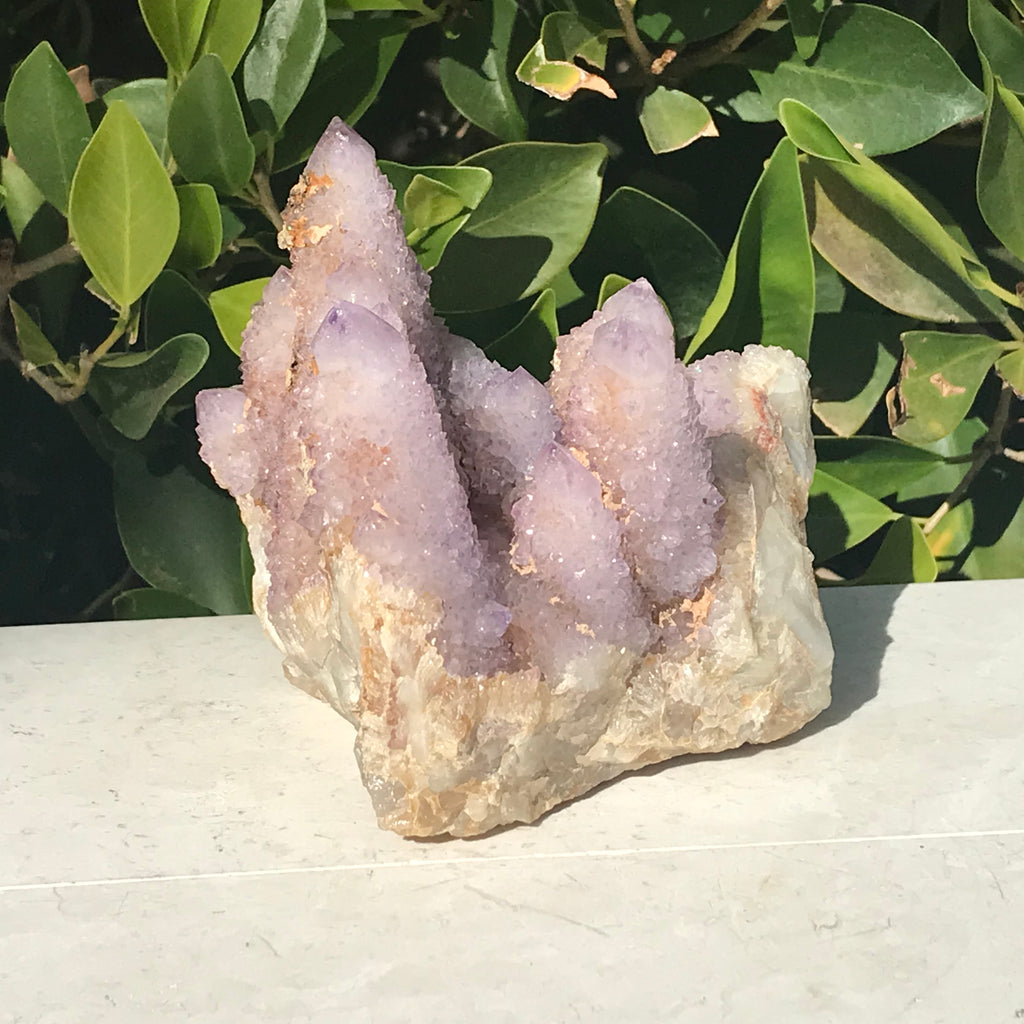 Towers of Spirit Quartz Crystal Cluster