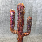 Standing Splash Copper Saguaro Cacti