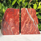 Australian Red Jasper Bookends