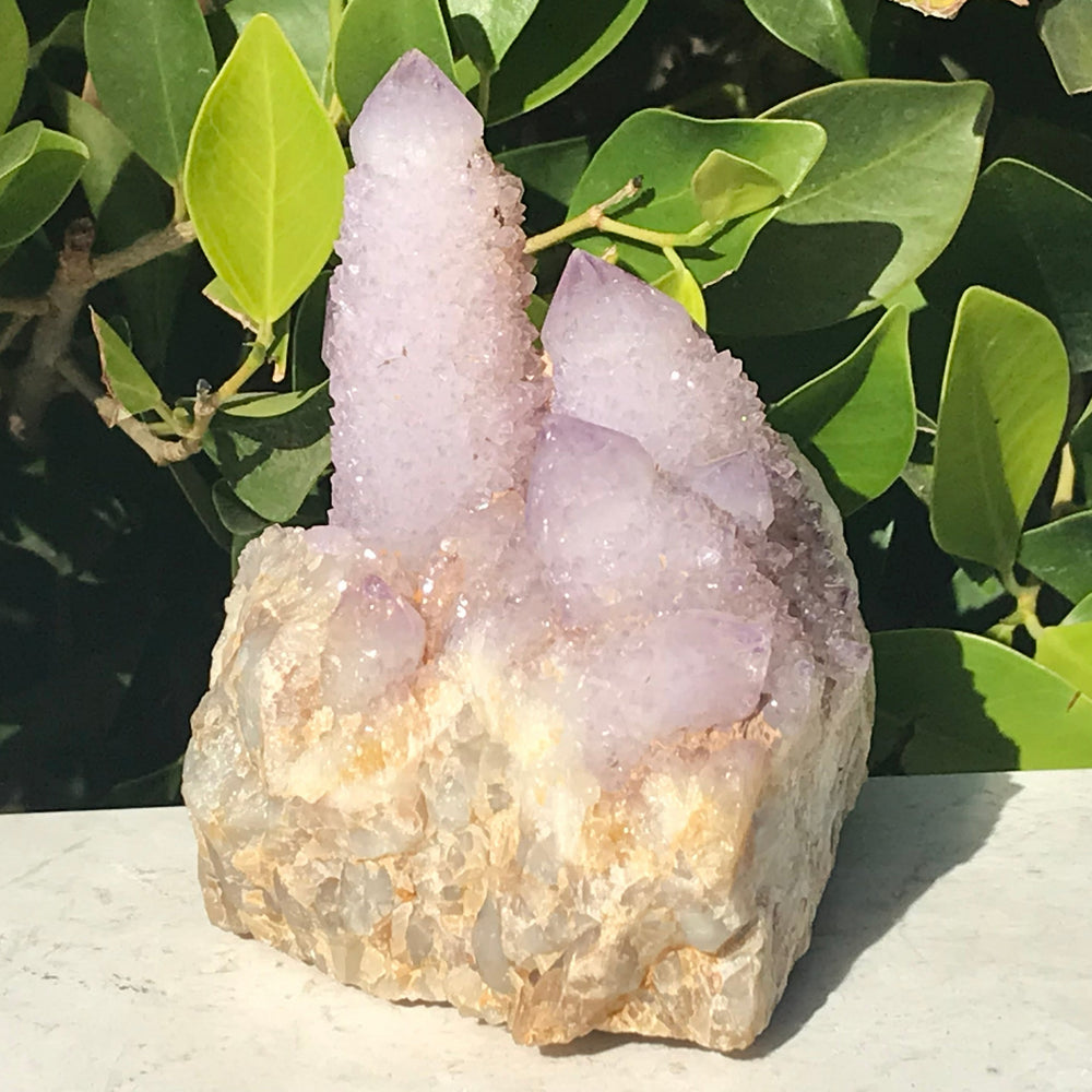 Lavender Crystal African Spirit Quartz Cluster