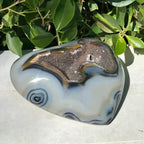 Multicolored Brazilian Agate Heart