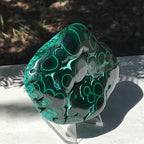 Prominant Orbbed Malachite with Chrysocolla