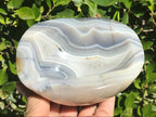 Elaborately Banded Brazilian Agate Bowl