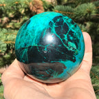 Malachite/Chrysocolla Sphere