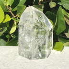 Rainbow Filled Crystal Point