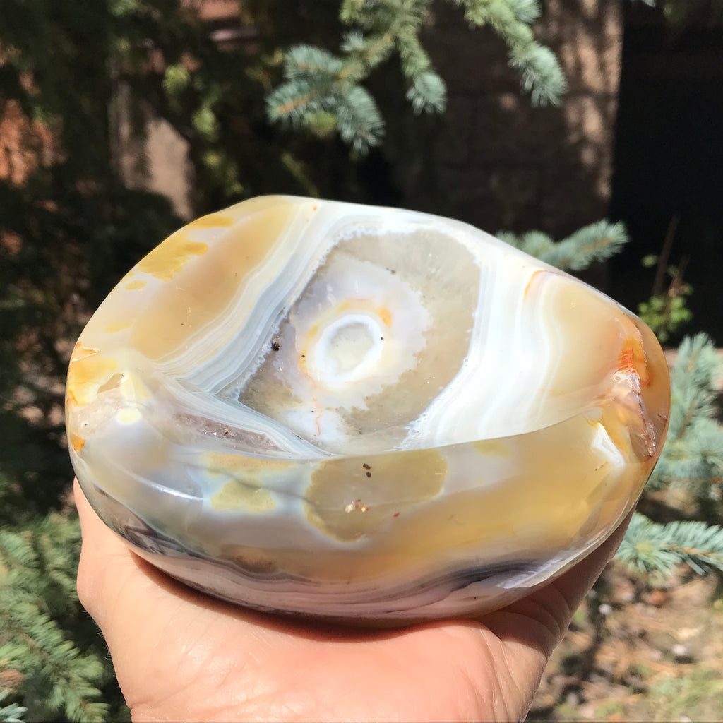 Elaborate Agate Bowl