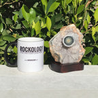 Single Green Eyed Agate Cluster