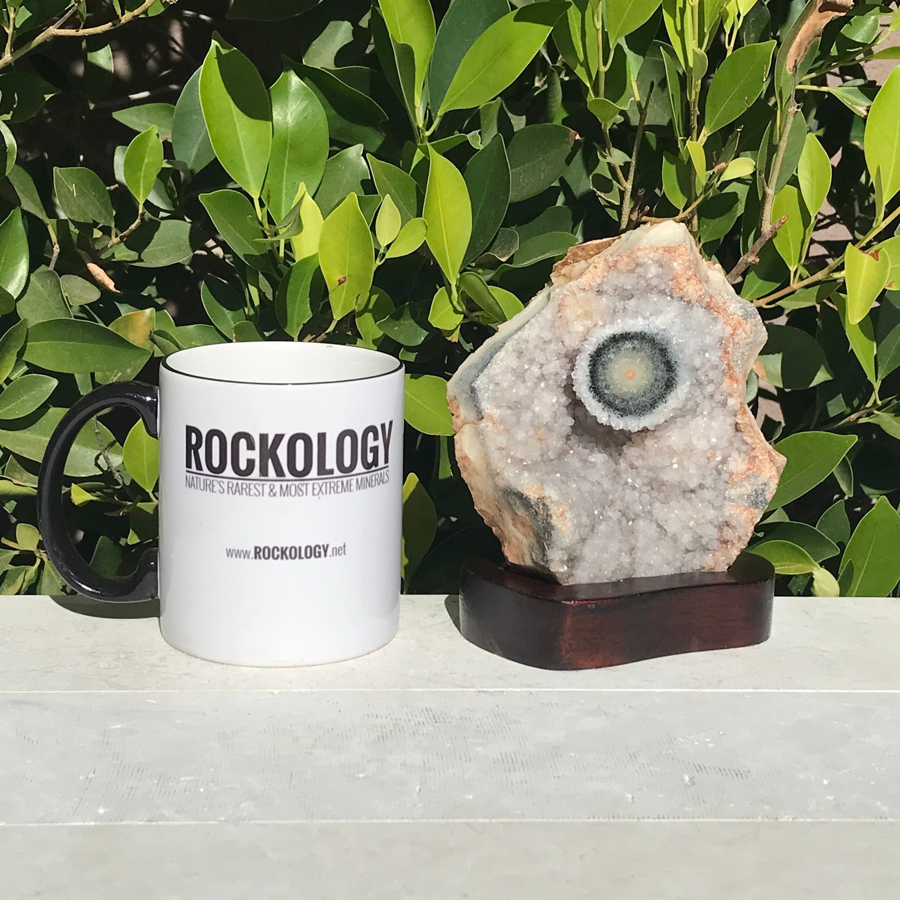 Single Green Eyed Agate Cluster