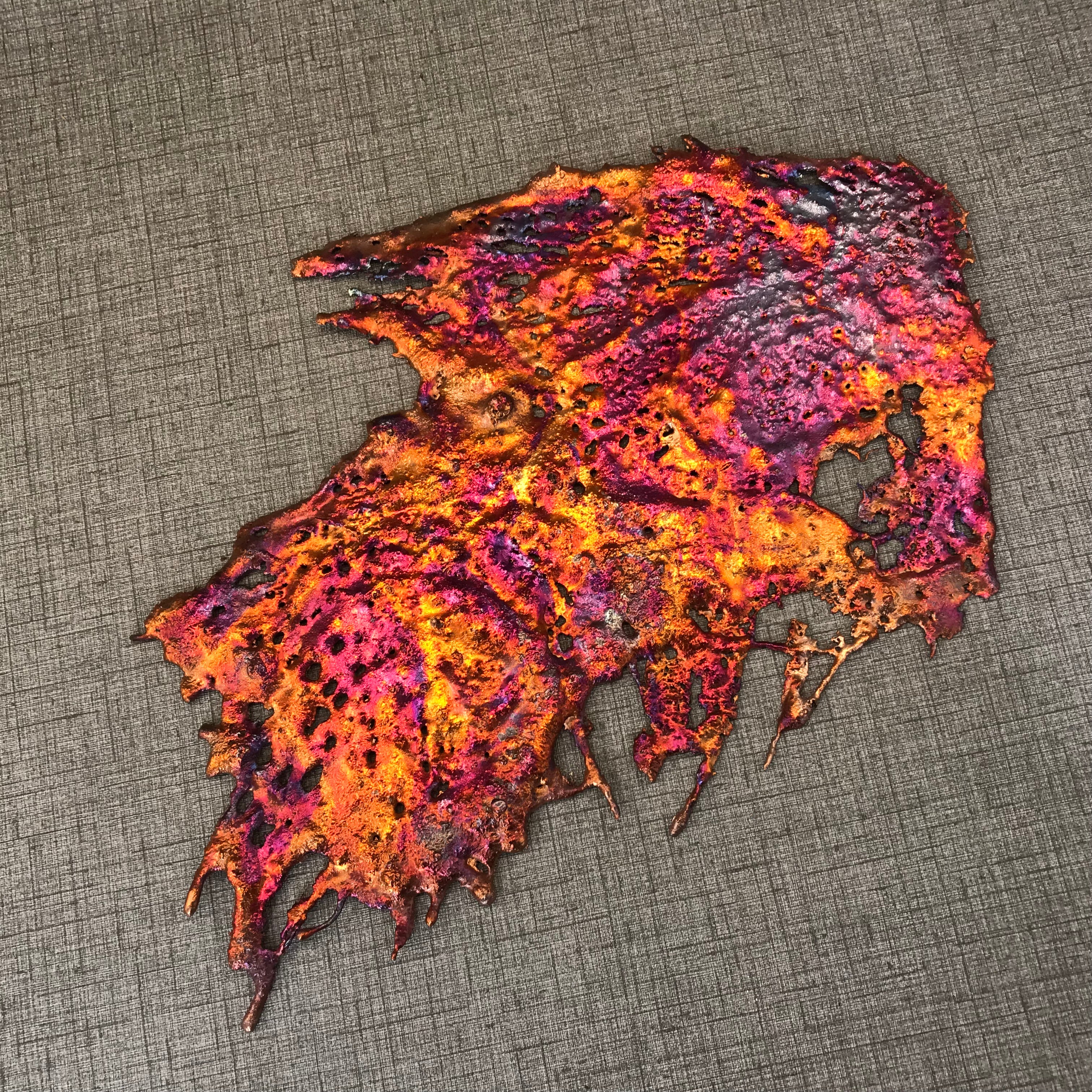 Shades of a Sunset Rainbow Splash Copper