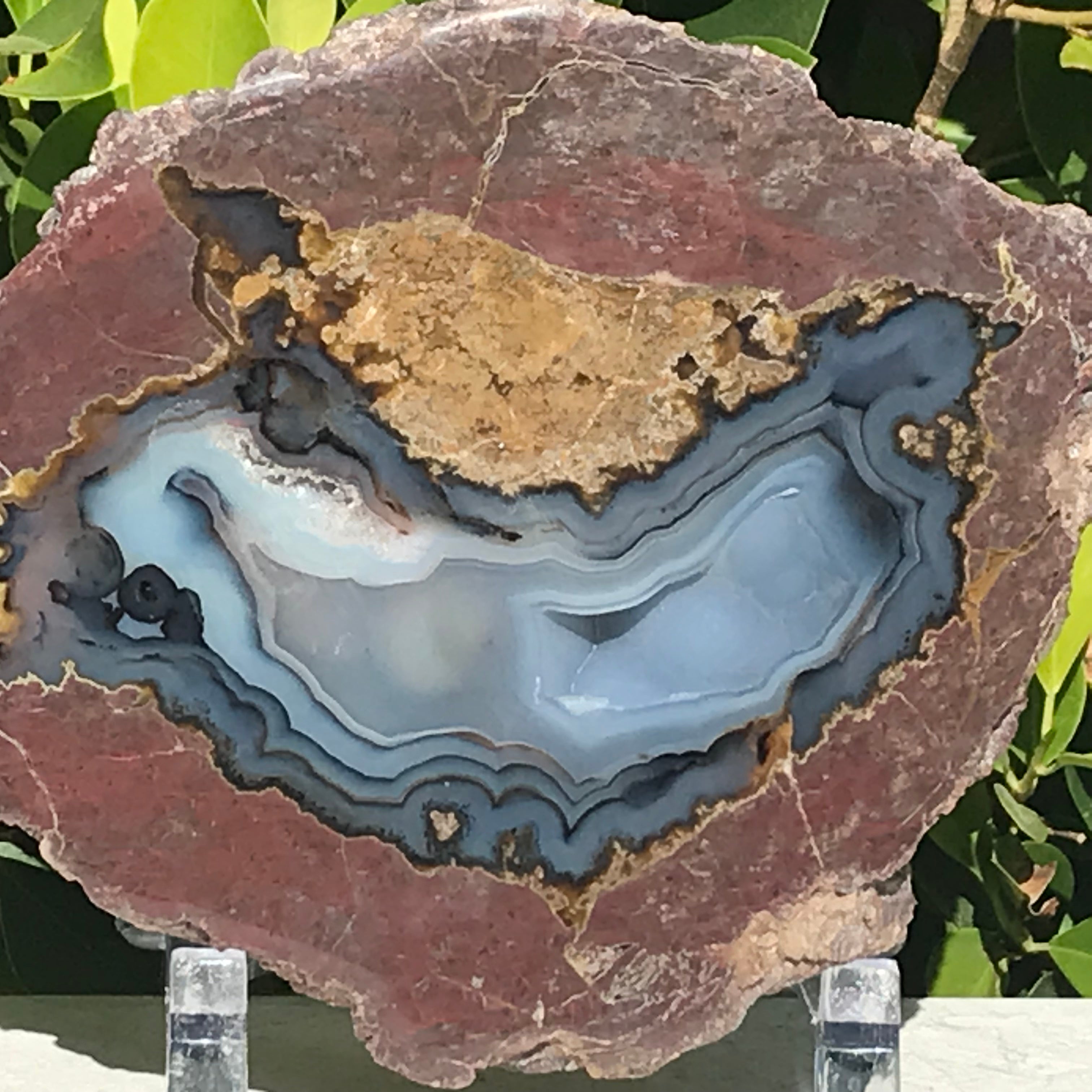 Microcrystalline Quartz Filled Dugway Geode