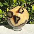 Substantial Septarian Sphere