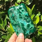 Complex Patterned Malachite/Chrysocolla Nodule
