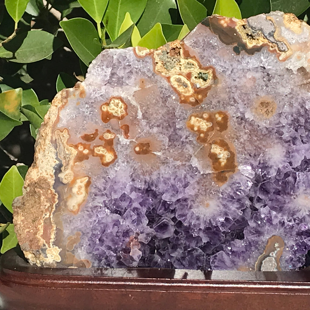 Brazilian Amethyst/Agate Slab