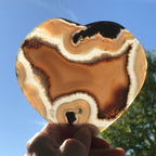 Naturally Alluring Agate Heart