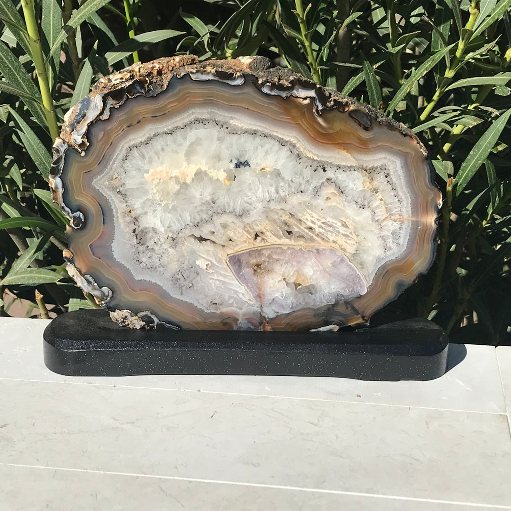 Complete Round of Agate Slab