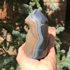 Agate Bands Encased Tower