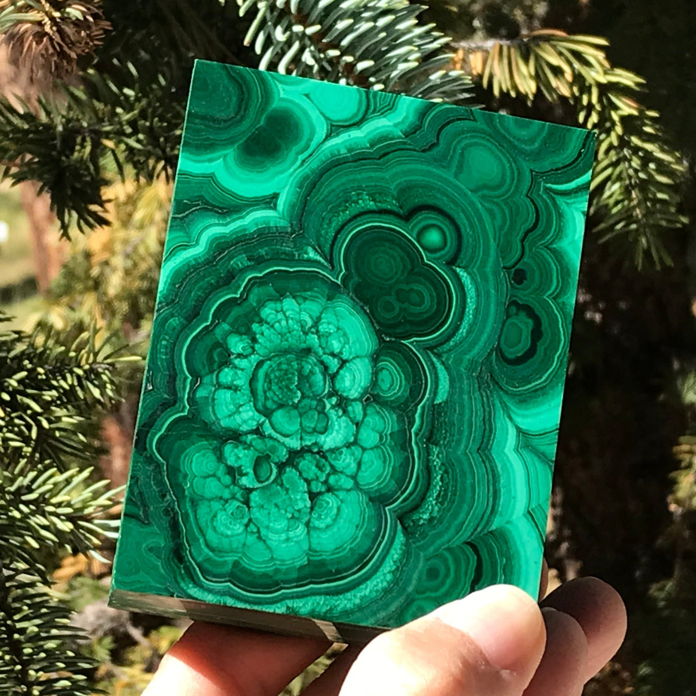 Malachite Jewelry Box