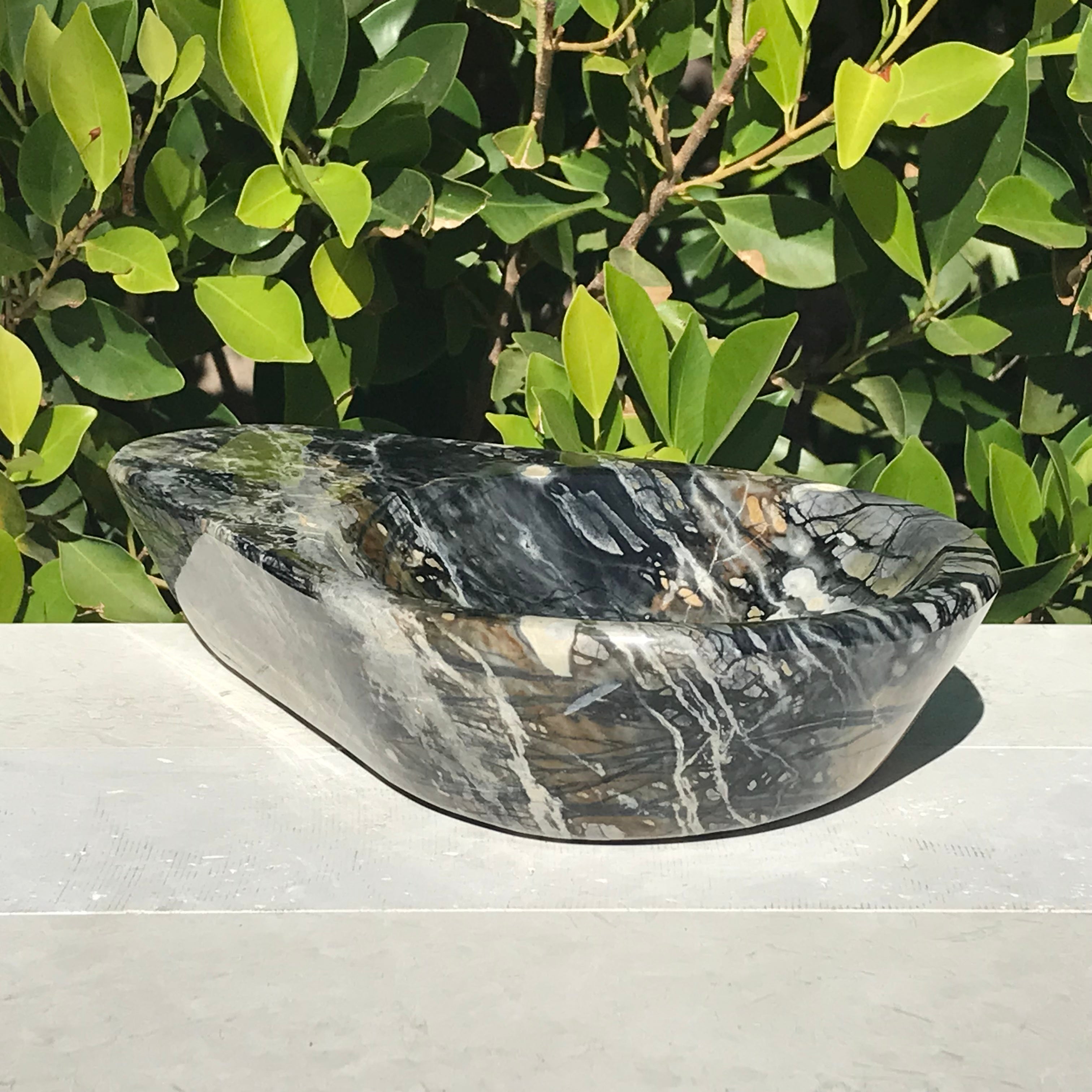 Picasso Stone Jasper Bowl