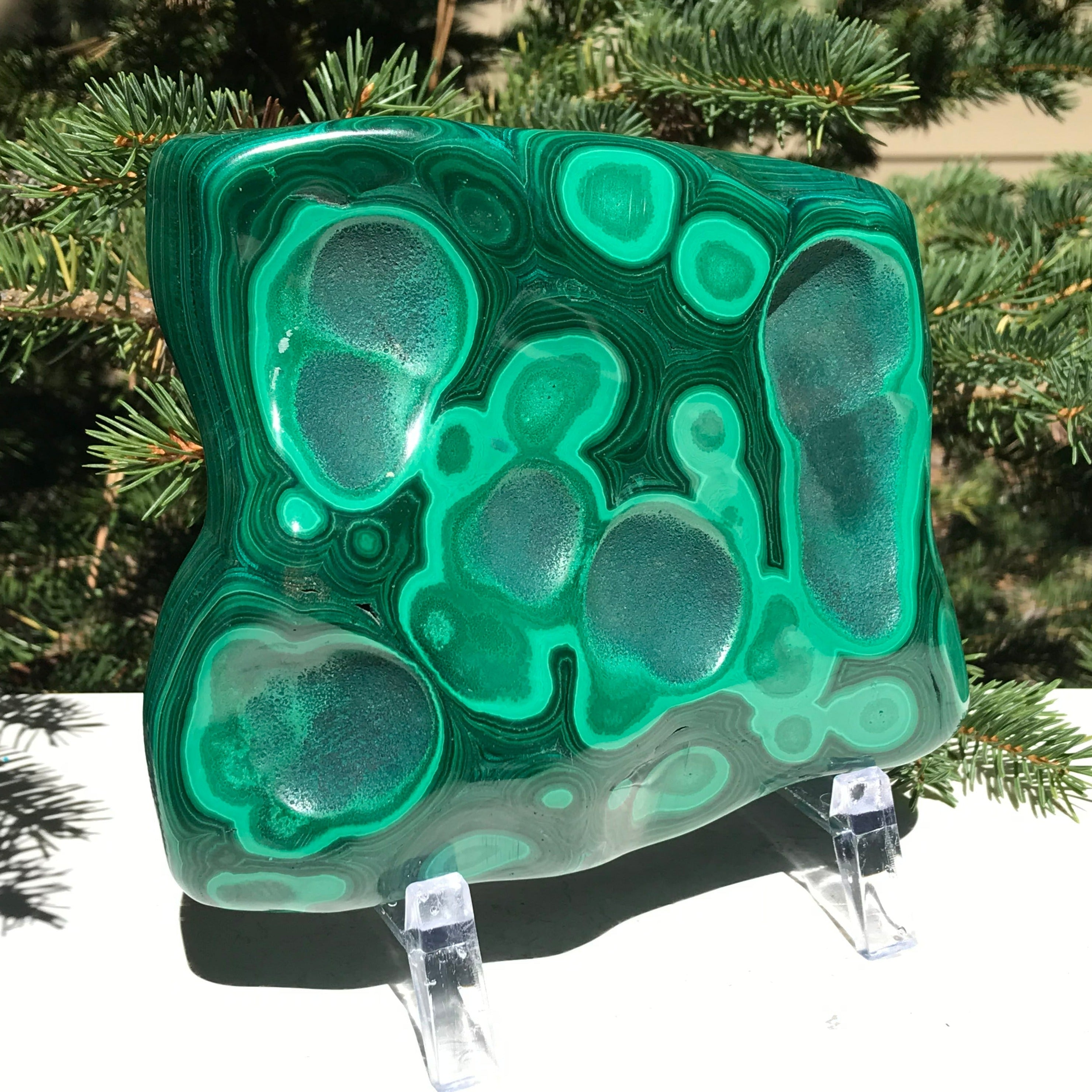 Cratered Malachite