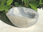 Elaborately Banded Brazilian Agate Bowl