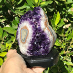 Stalactite Eyed Amethyst Cluster