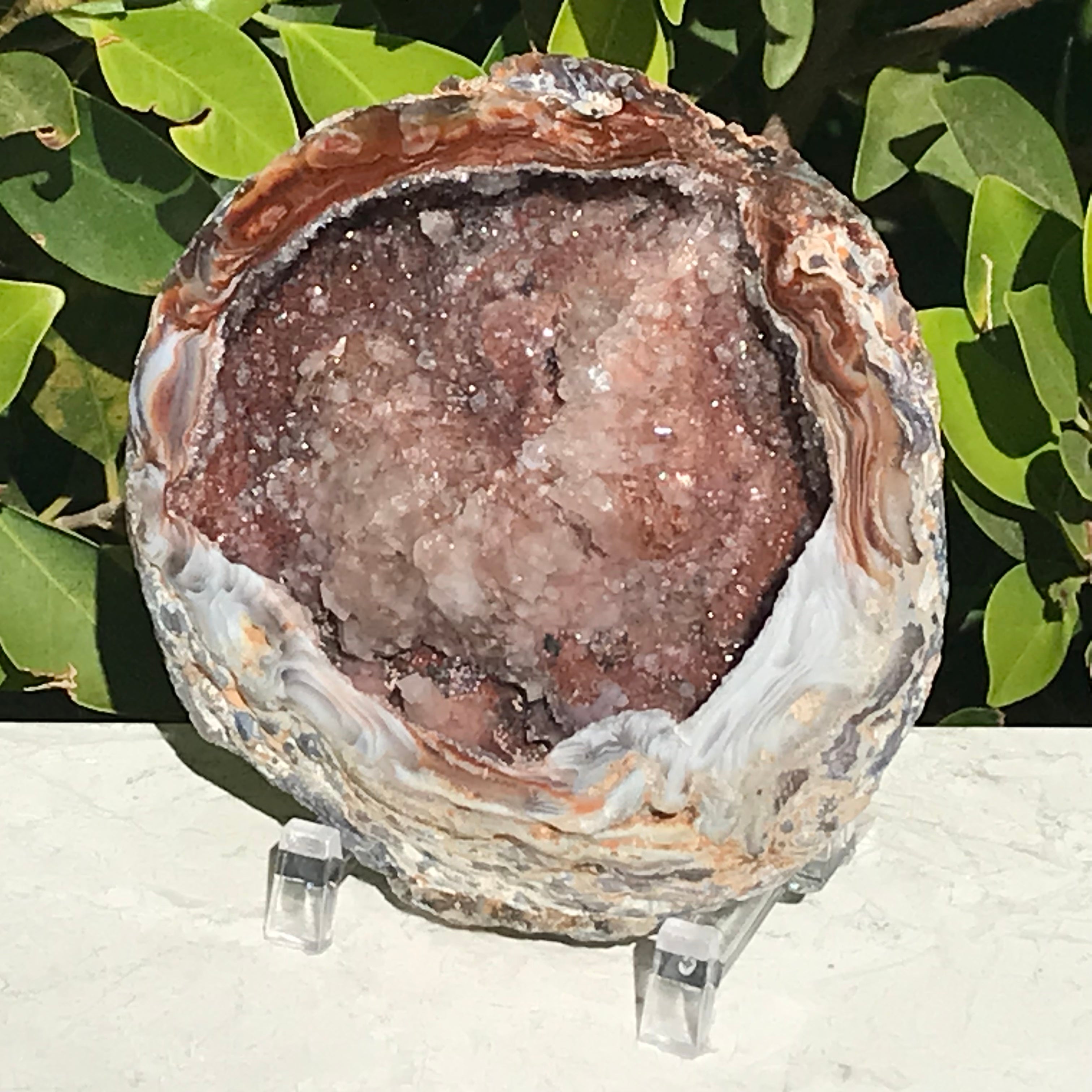 Crystal Filled Agate Geode