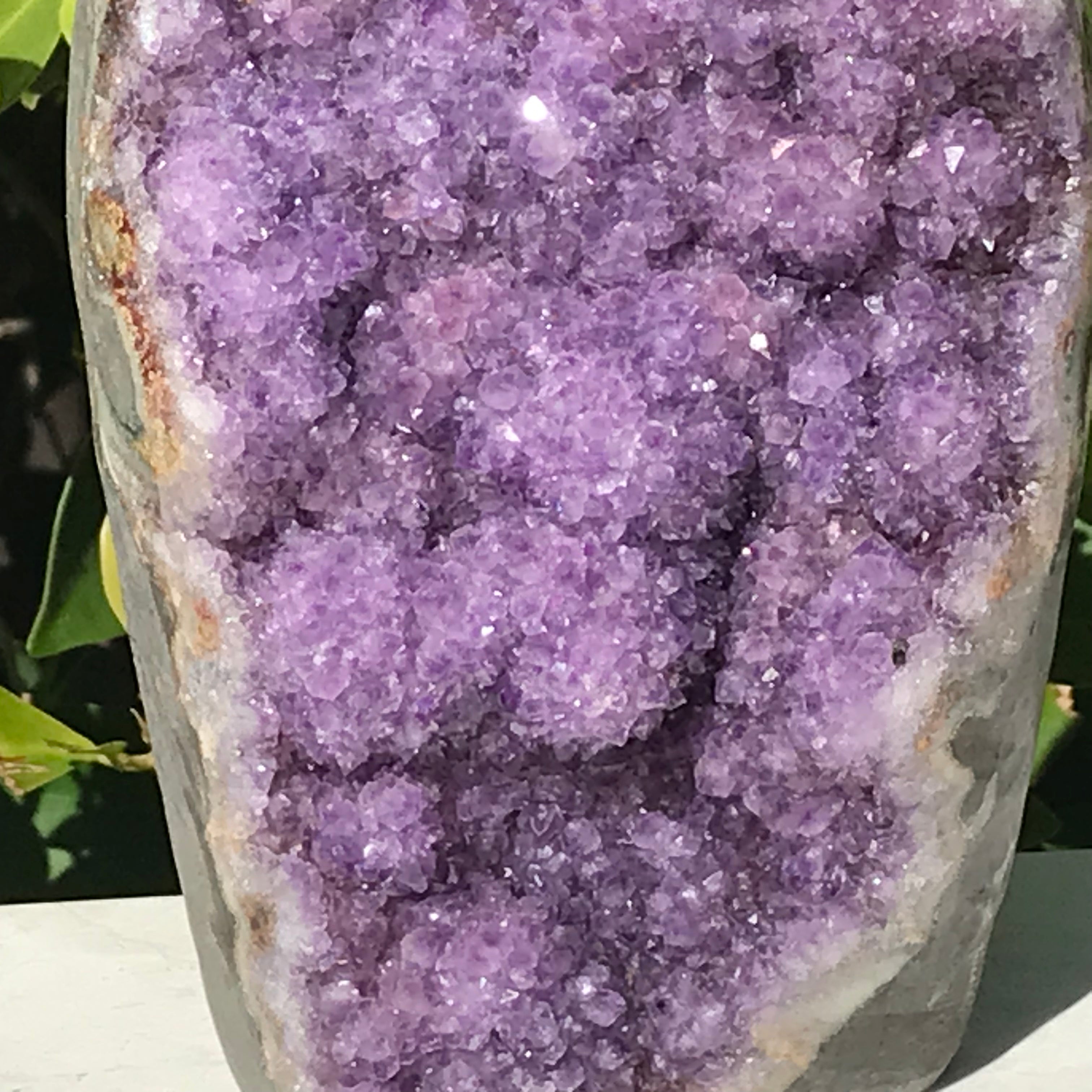 Spherical Amethyst Faced Freeform
