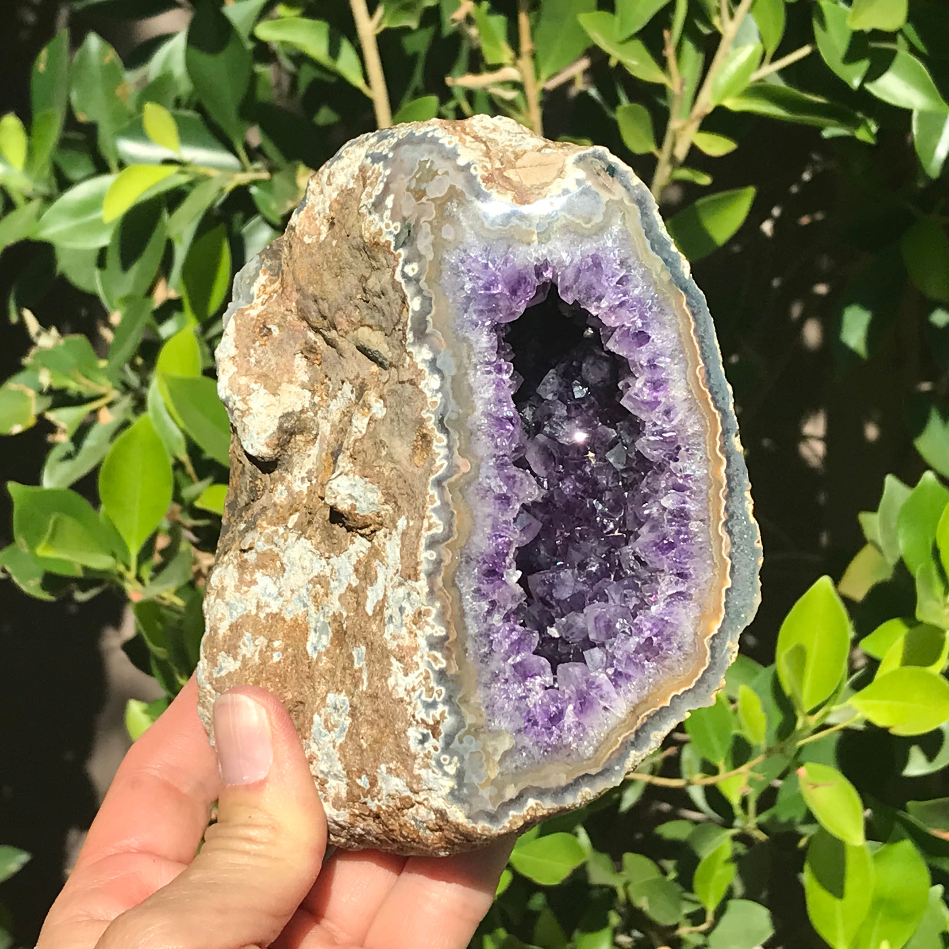Simple Uruguayan Amethyst Geode