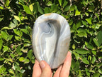Elaborately Banded Brazilian Agate Bowl