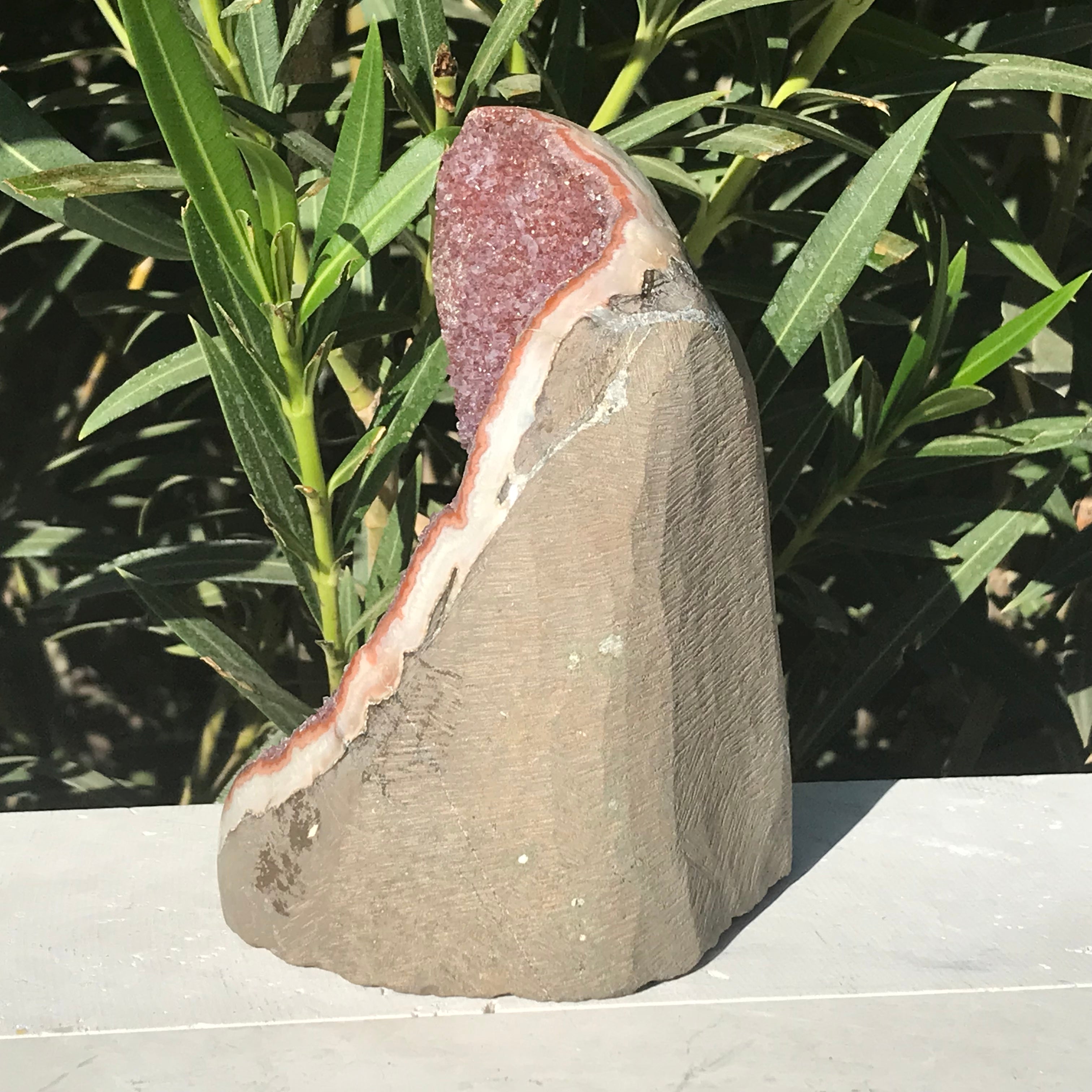 Glistening Red Uruguayan Agate Freeform