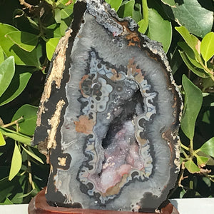 Colorful and Highly Detailed Agate Geode