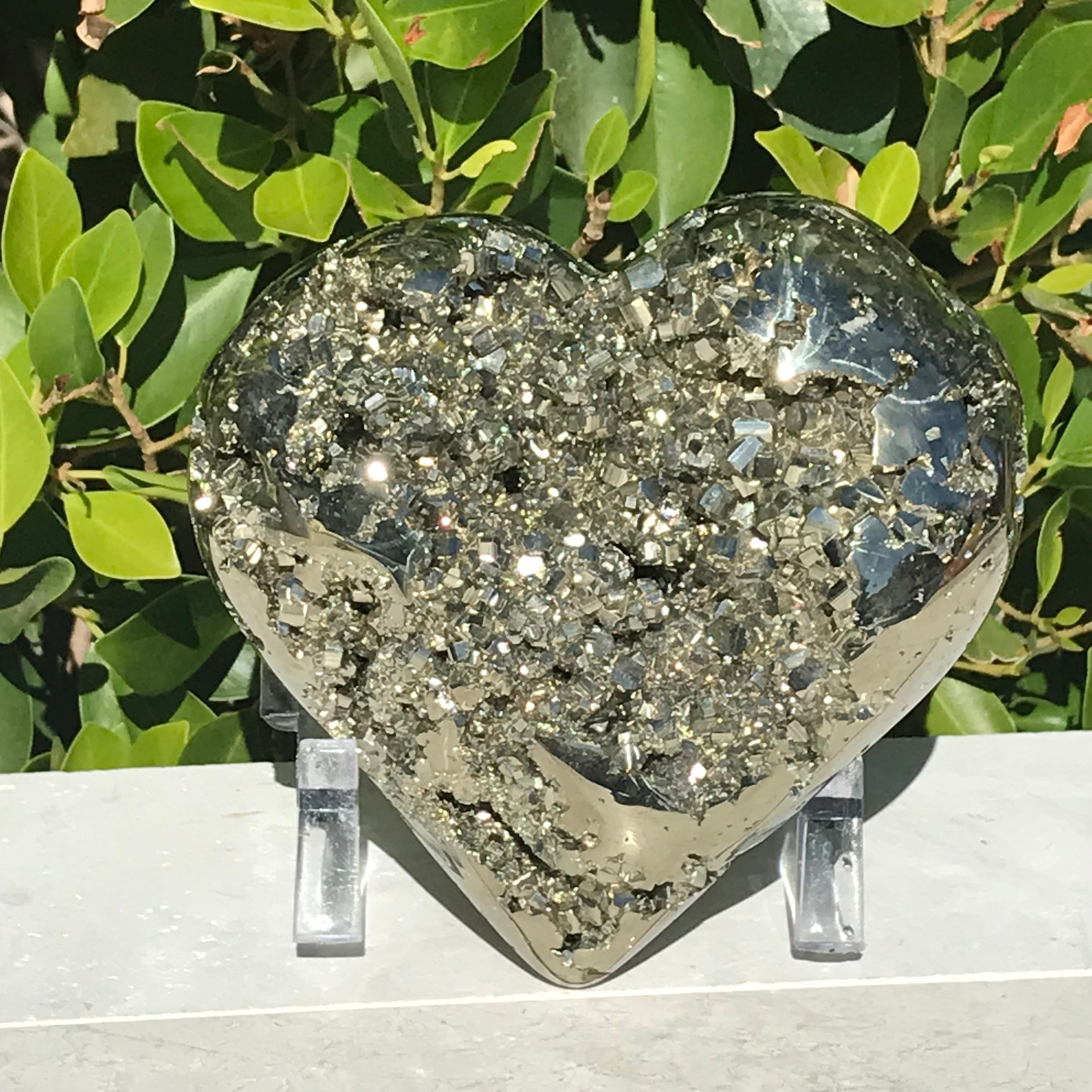 Enormous Peruvian Pyrite Heart